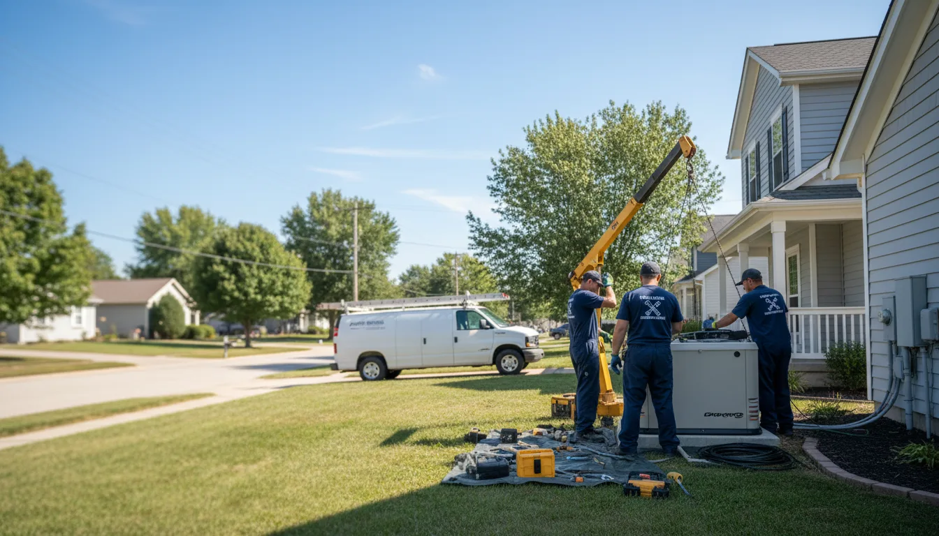 Generator Installation in Eucha, OK near me